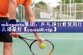 mksports集团：乒乓球台修复用什么漆最好