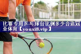 比赛专用乒乓球台比例多少合适冠亚体育